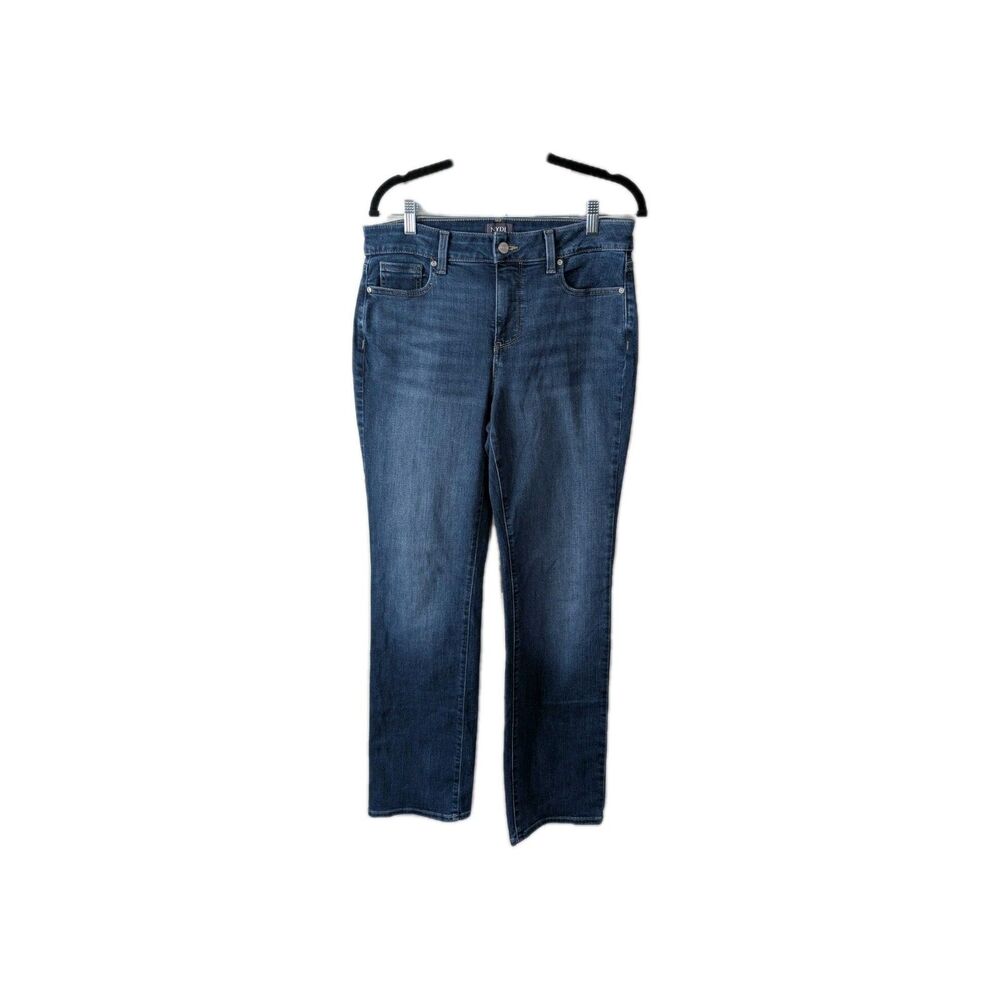 NYDJ Marilyn Straight Lift tuck Women's Size 8 Blue Jeans